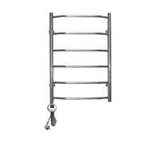 Полотенцесушитель электрический Domoterm Лаура Лаура П6 500x800 EL Хром Полотенцесушитель электрический Domoterm Лаура Лаура П6 500x800 EL Хром