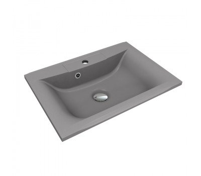 Раковина Florentina Прима 65 см 10.010.00650.307, серый шёлк 
