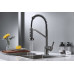 Смеситель для кухни с гибким изливом Shevanik S963T, оружейная сталь