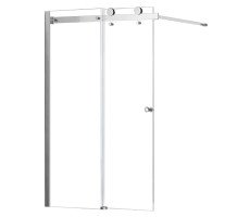 Шторка для ванны раздвижная Azario 100х150 AZ-NKB6121 1000 цвет профиля хром