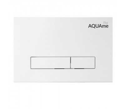 AQM4103W Панель смыва AQUAme, белый 