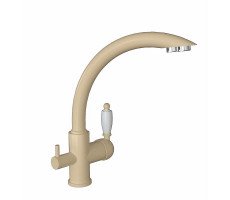 Смеситель для кухни с подключением фильтра Florentina ШАЛЕ 333.25H.2113.202, шампань Смеситель для кухни с подключением фильтра Florentina ШАЛЕ 333.25H.2113.202, шампань