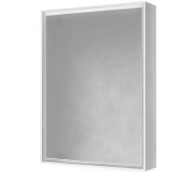 Зеркало-шкаф RAVAL Frame 60 Белый с подсветкой, розеткой Fra.03.60/W