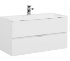 Тумба с раковиной Aquanet Алвита 100 белый 