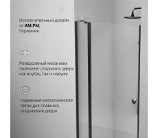 Душевая дверь в нишу 100x190 см, распашная AM.PM Sunny W87G-100-1P-BT  
