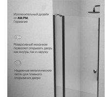 Душевая дверь в нишу 100x190 см, распашная AM.PM Sunny W87G-100-1P-BT  