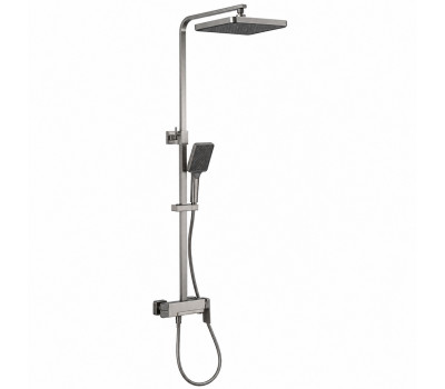 Душевая система FRAP F2490-9, оружейная сталь Душевая система FRAP F2490-9, оружейная сталь