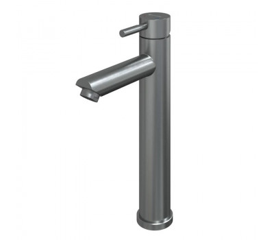 Смеситель для раковины высокий Knotlor SS-04/01, сатин