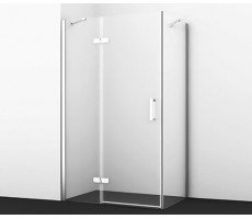 Душевой уголок WasserKRAFT  10H10LWHITE белый матовый/хром 