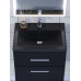 Раковина для ванной кварцевая Uperwood Foster Quartz 60х40,5х16,5 см, черная матовая, космос 291030054 Раковина для ванной кварцевая Uperwood Foster Quartz 60х40,5х16,5 см, черная матовая, космос 291030054