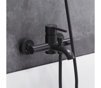 Смесители для ванны и душа Damixa Scandinavian Pure 361000300 Черный 