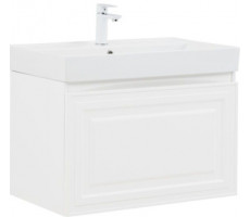 Тумба под раковину Aquanet Агата 75 белый сатин 00345481 Тумба под раковину Aquanet Агата 75 белый сатин 00345481