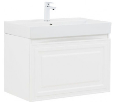 Тумба под раковину Aquanet Агата 75 белый сатин 00345481 Тумба под раковину Aquanet Агата 75 белый сатин 00345481