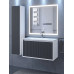 Тумба с раковиной для ванной 80 см, Uperwood Next Premium, белая/графит, 1 ящик 3930205166 Тумба с раковиной для ванной 80 см, Uperwood Next Premium, белая/графит, 1 ящик 3930205166