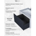Тумба с раковиной для ванной 80 см, Uperwood Next Premium, белая/графит, 1 ящик 3930205166 Тумба с раковиной для ванной 80 см, Uperwood Next Premium, белая/графит, 1 ящик 3930205166