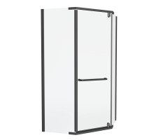 Душевой уголок Knotlor FCD100CG0GM 5-тиугольный 100х100х200 оружейная сталь  