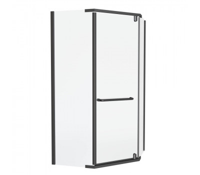 Душевой уголок Knotlor FCD100CG0GM 5-тиугольный 100х100х200 оружейная сталь  