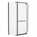 Душевой уголок Knotlor FCD100CG0GM 5-тиугольный 100х100х200 оружейная сталь  