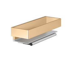 Полочка со стеклоочистителем, съемный, Keuco EDITION 11 11159250000 Латунь 