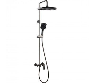 Душевая система TOKITO RAIN вороненая сталь (TOK-RAI-1022GM) Душевая система TOKITO RAIN вороненая сталь (TOK-RAI-1022GM)