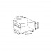Корзина WasserKRAFT Alme WB-150 WB-150-S коричневый 