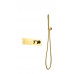 Смеситель FUSION TERMO с ручным душем GOLD Boheme 131-SYS-G золото