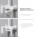 Душевая система WasserKRAFT Mindel A18501 белый матовый 