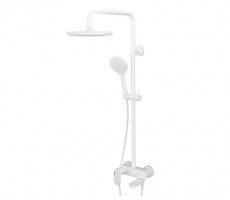 Душевая система WasserKRAFT Mindel A18501 белый матовый 