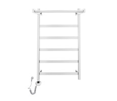 Полотенцесушитель электрический Domoterm Квадро Плюс с полкой Квадро Плюс с полкой П6 500х800 EL хром Полотенцесушитель электрический Domoterm Квадро Плюс с полкой Квадро Плюс с полкой П6 500х800 EL хром