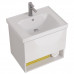 Тумба с раковиной подвесная Dreja Perfecto 60 см, белый