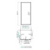 Душевой уголок WasserKRAFT  27I43 Хром 
