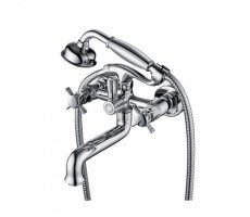 Смеситель для ванны с душем KAISER Cross 41022 хром 