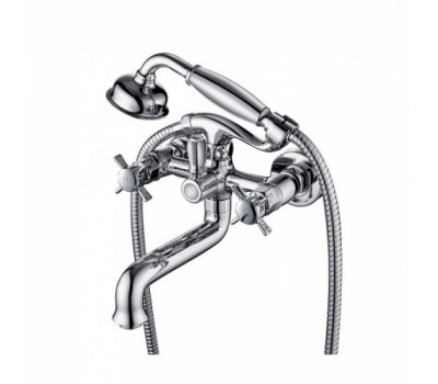 Смеситель для ванны с душем KAISER Cross 41022 хром 
