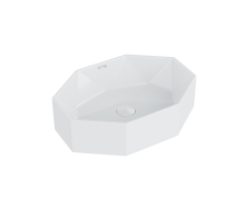 Умывальник мебельный Runo Cristallo (многоугольная) (00-00002560) Умывальник мебельный Runo Cristallo (многоугольная) (00-00002560)