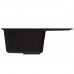 Мойка MIXLINE ML-GM26 с крылом, черная 308, 470*580*190мм NEW 552076 черный 