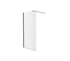 Душевая перегородка Knotlor WI100CG0GM 100х200 оружейная сталь  