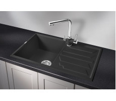 Кухонная мойка GRANULA 8002, ТУРМАЛИН, кварц 