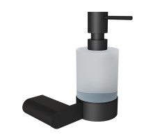 Дозатор жидкого мыла Knotlor LD102BL черный матовый 