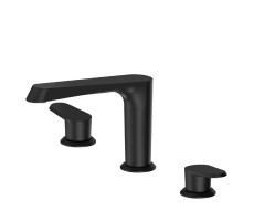 Смеситель для ванны Newform Nio 68900.01.093 Черный матовый 