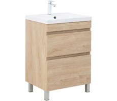 Тумба под раковину Aquanet Нота New 60 дуб светлый 00344140 Тумба под раковину Aquanet Нота New 60 дуб светлый 00344140
