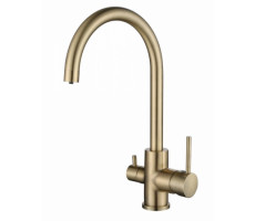 Смеситель для кухонной мойки KAISER Merkur 26744-3 бронза 
