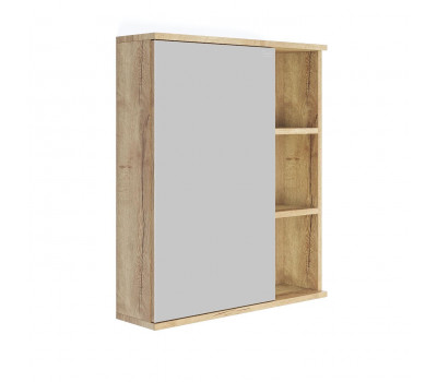 Шкаф-зеркало Onika Легран 70 дуб галифакс, универсальный 207036 Шкаф-зеркало Onika Легран 70 дуб галифакс, универсальный 207036