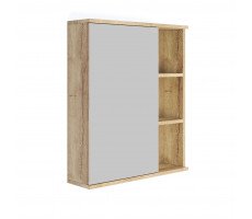 Шкаф-зеркало Onika Легран 70 дуб галифакс, универсальный 207036 
