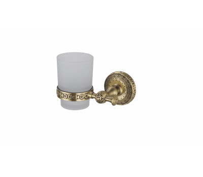 Держатель стакана одинарный ZORG ANTIC AZR 03 BR бронза Держатель стакана одинарный ZORG ANTIC AZR 03 BR бронза