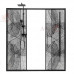 Душевая дверь в нишу AvaCan FB2 170-190 черный 