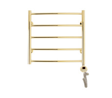Полотенцесушитель электрический Domoterm Калипсо   Калипсо П5 500x500 ER золото золото 