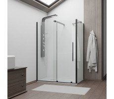 Душевой уголок 120x80 RGW Tornado 41074828-14 Черный матовый Душевой уголок 120x80 RGW Tornado 41074828-14 Черный матовый