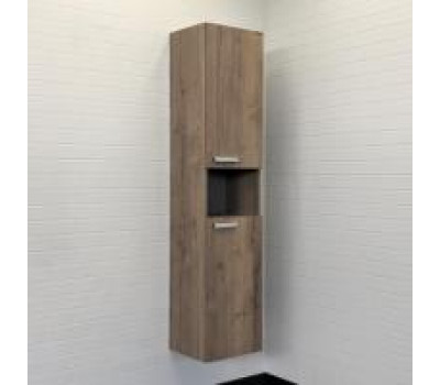 Шкаф-колонна Comforty Никосия-35 дуб темный 00-00009554 