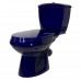 Унитаз-компакт Оскольская керамика Элисса Стандарт, с сиденьем, синий 43355130202 Унитаз-компакт Оскольская керамика Элисса Стандарт, с сиденьем, синий 43355130202