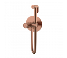 Смеситель гигиенический TECH Copper Brushed Boheme 157-CB брашированная медь 